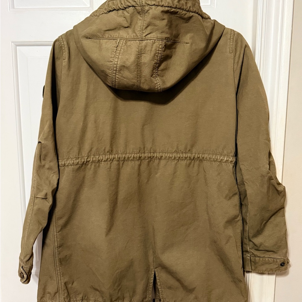 Superdry Military Field Jacket in Khaki Brown - Picture 2 of 10